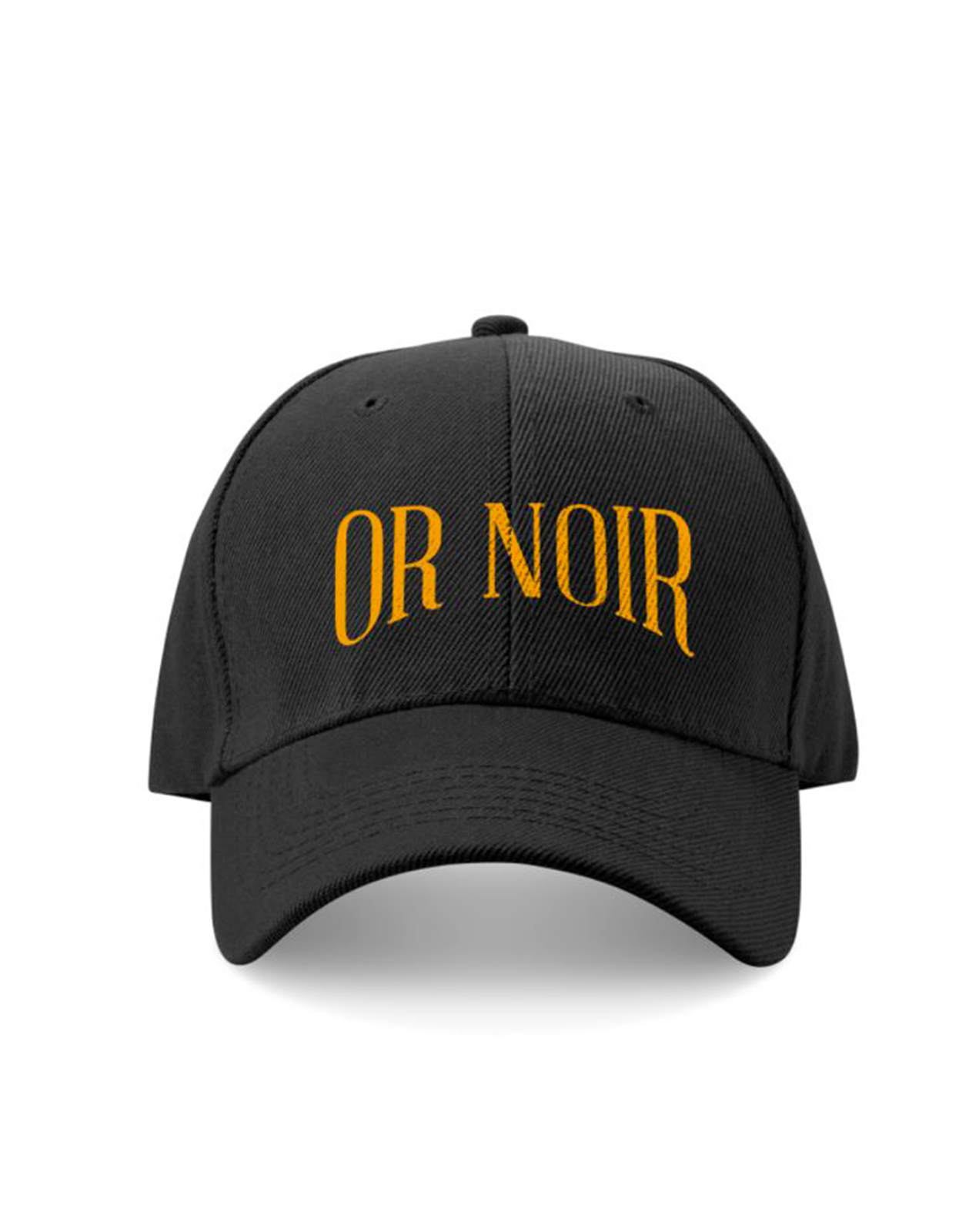 Casquette Baseball OR NOIR Noir/Or