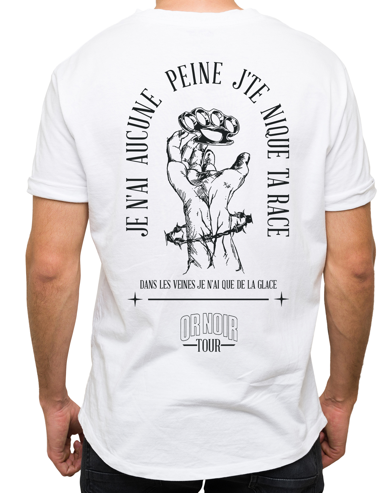 T-shirt Peine Blanc