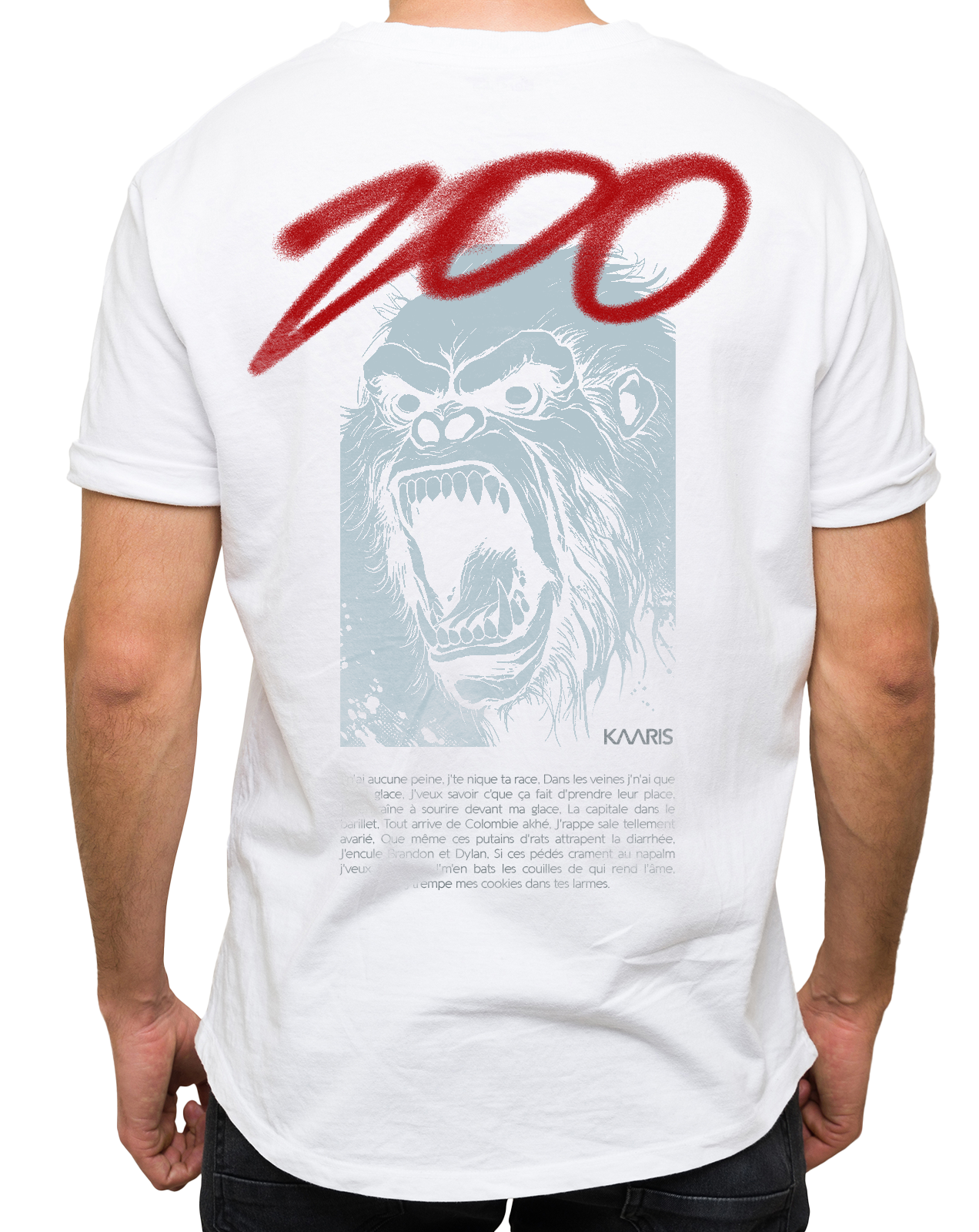 T-shirt  Zoo Blanc