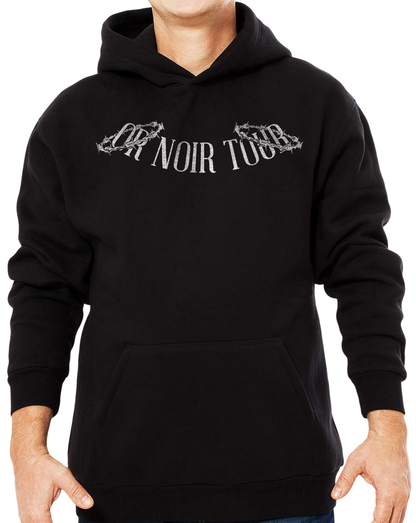 Sweat Capuche Or Noir Peine