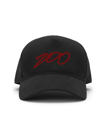 Casquette Baseball ZOO Noir/Rouge