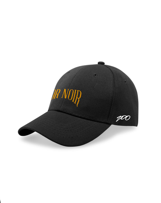 Casquette Baseball OR NOIR Noir/Or