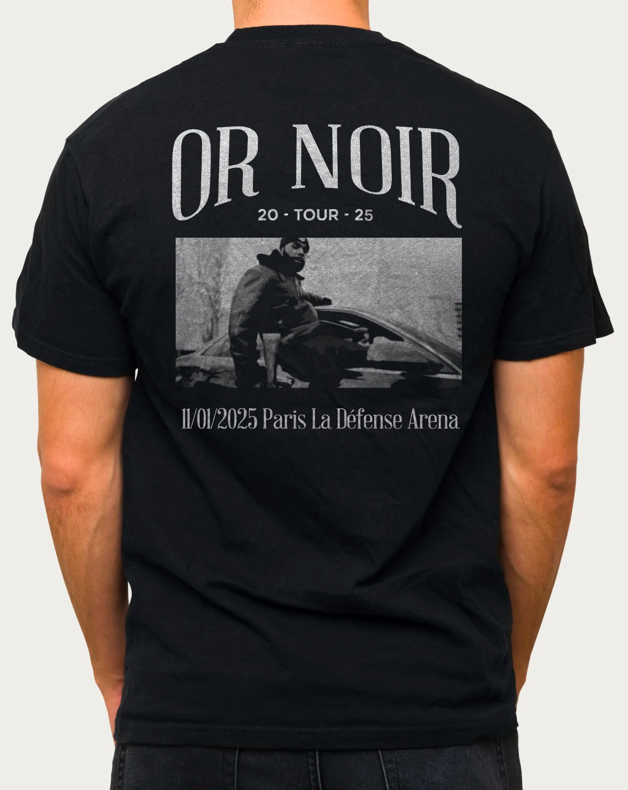 T-shirt Or Noir Tour