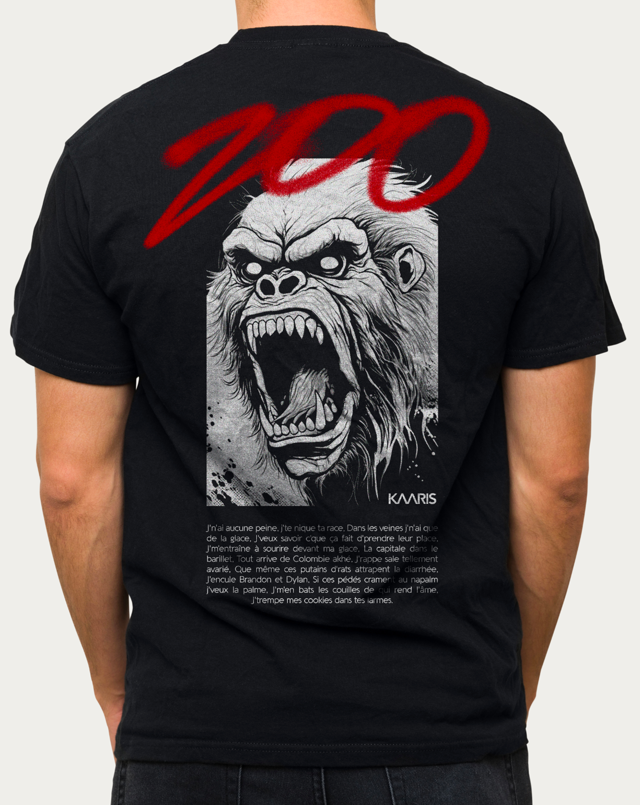 T-shirt  Zoo Noir