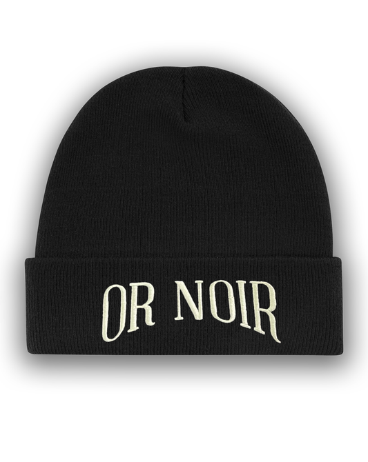 Bonnet OR NOIR Noir/Blanc