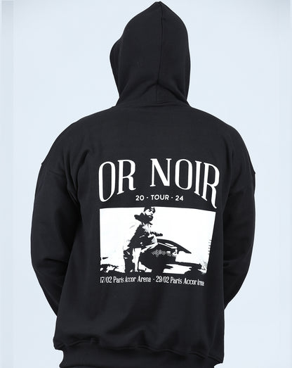 Sweat Capuche Or Noir Tour