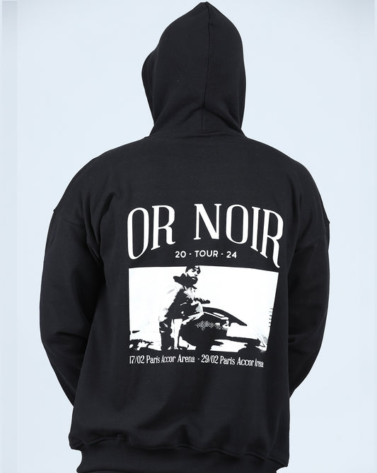 Sweat Capuche Or Noir Tour