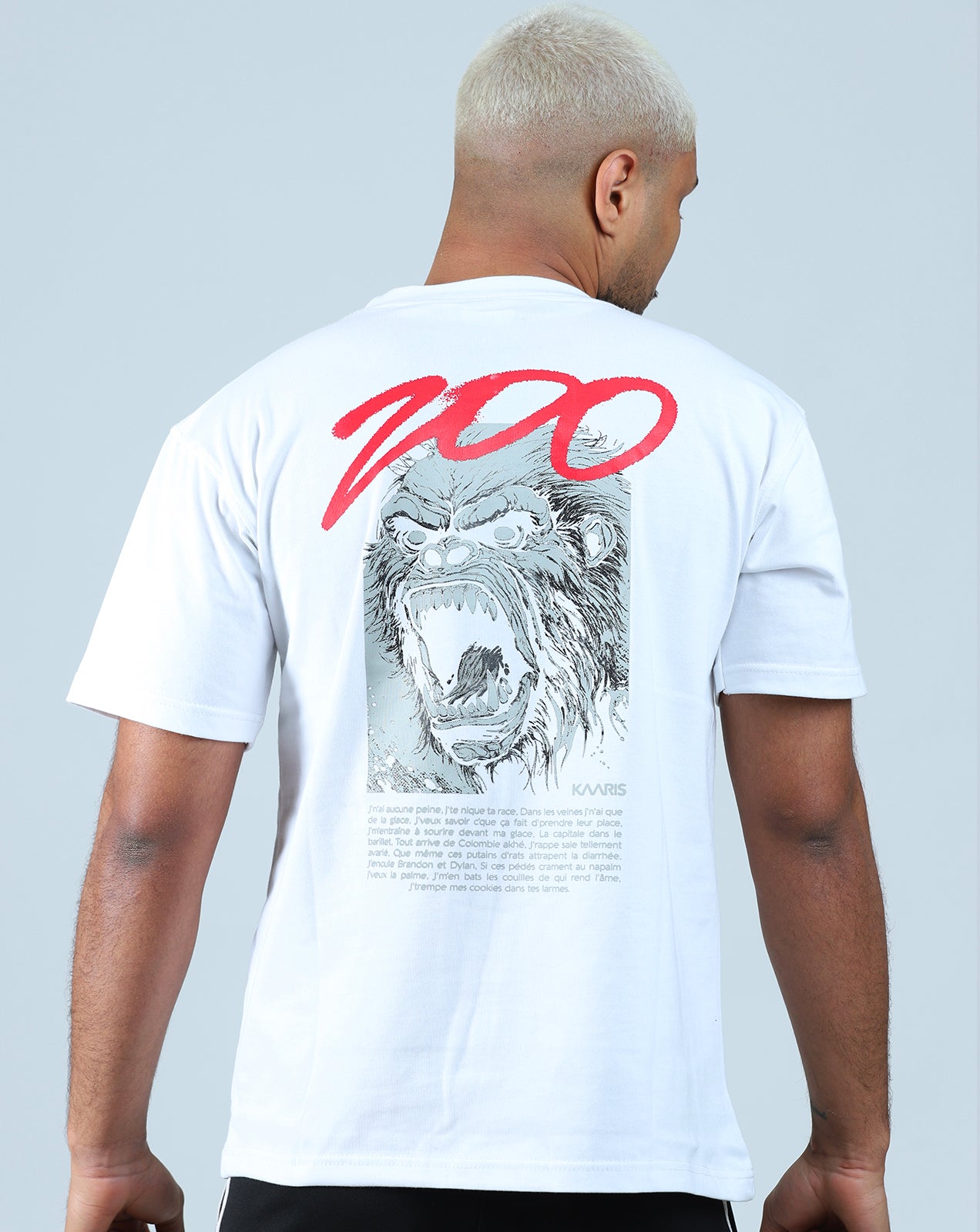 T-shirt  Zoo Blanc